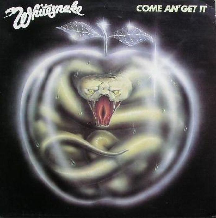 Whitesnake . Come An`Get It LP KAYTETTY. Kunto VG. Tuu hakeen!