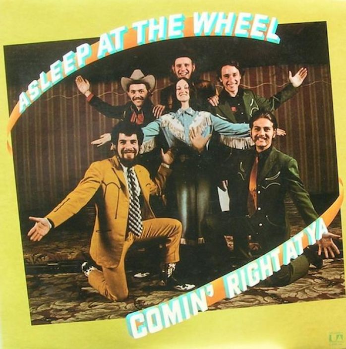 Asleep At The wheel : Comin`Right At Ya LP KAYTETTY , kunto VG+. Huippu bluegrassia vuodelta `73